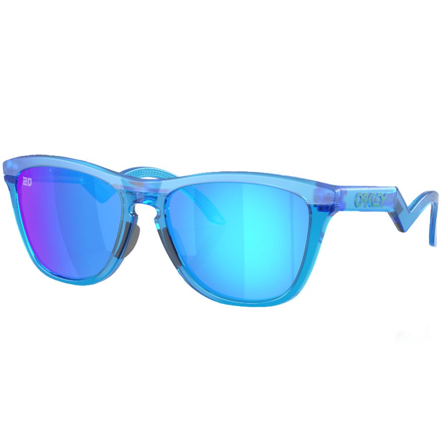 Occhiali Oakley Frogskins Hybrid Fabio Quartararo - Matte Acid Blue Prizm Sapphire - M