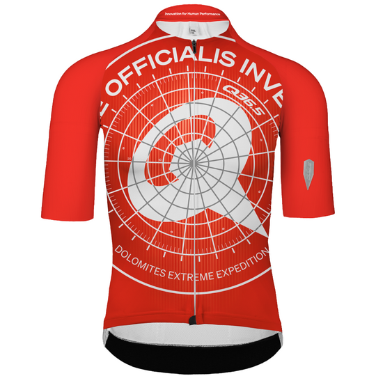 Maillot Q36.5 Gregarius Clima Dolomites Extreme - Rojo