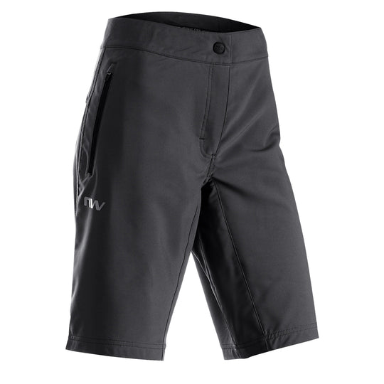 Northwave Escape 2 baggy women shorts with padding - Black