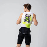 Maglia intima senza maniche Gobik Second Skin Liquid Lime - N