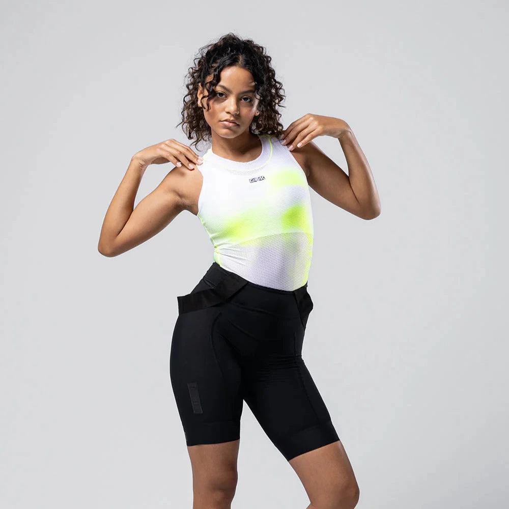 Maglia intima senza maniche donna Gobik Second Skin Liquid Neon - C