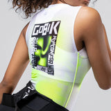 Maglia intima senza maniche donna Gobik Second Skin Liquid Neon - D