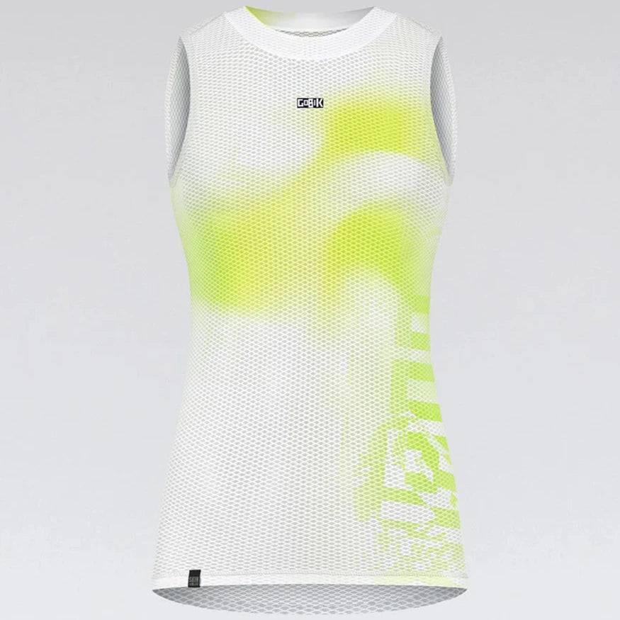 Maglia intima senza maniche donna Gobik Second Skin Liquid Neon - P