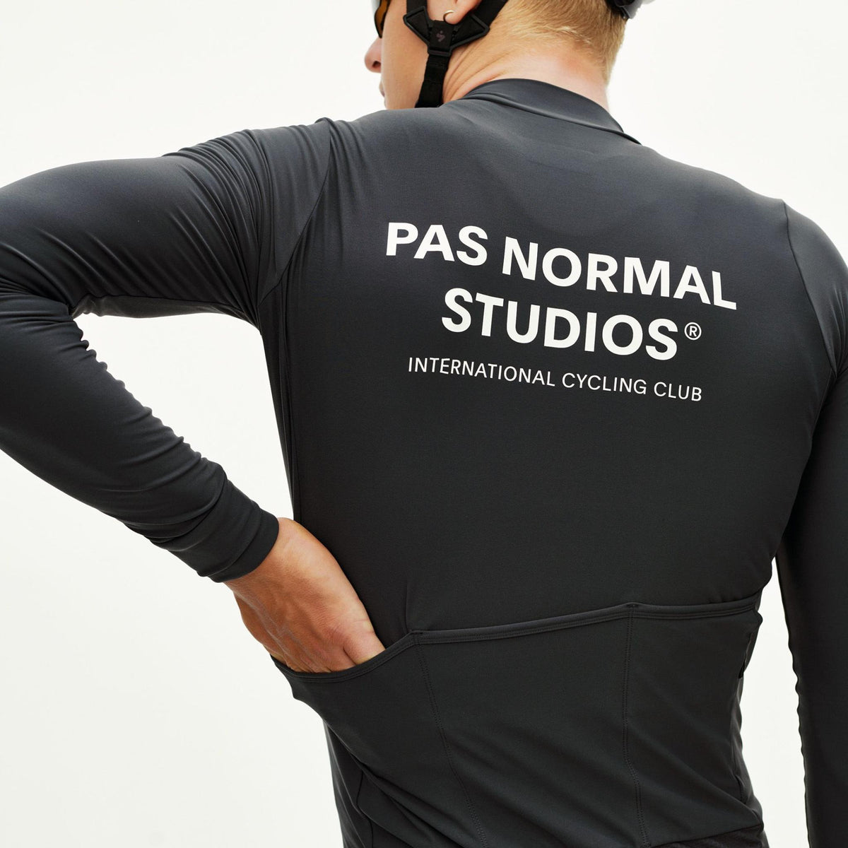 Maillot manches longues Pas Normal Studios Mechanism - Bleu foncé
