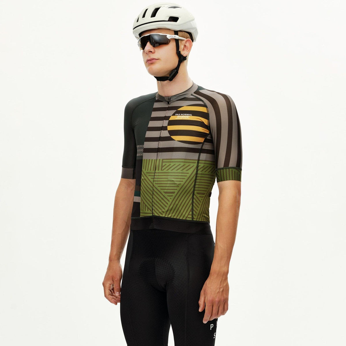 Jersey Pas Normal Studios Mechanism AOP International - Green