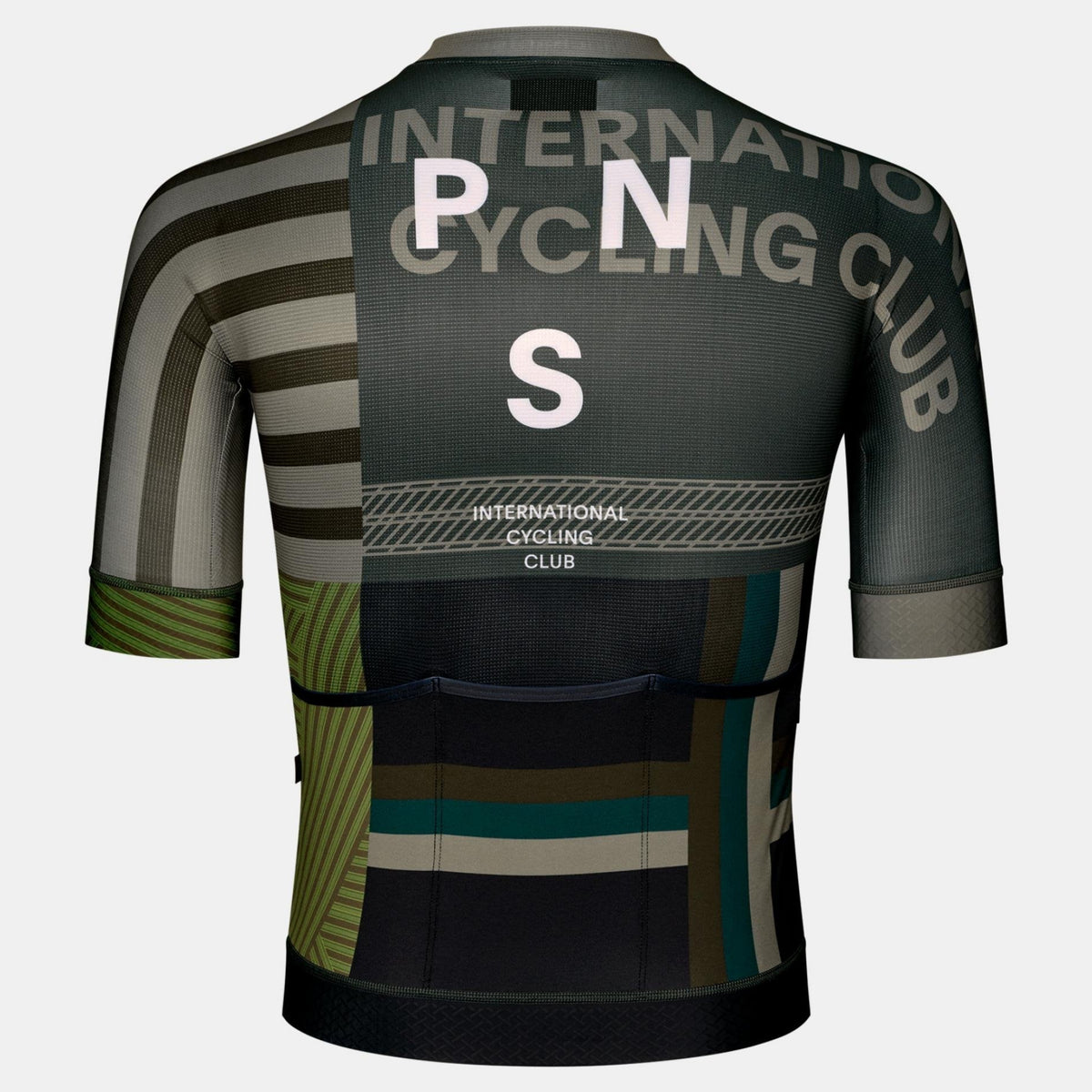Jersey Pas Normal Studios Mechanism AOP International - Green