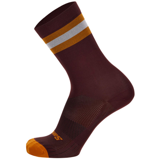 Chaussettes Santini Bengale - Bordeaux