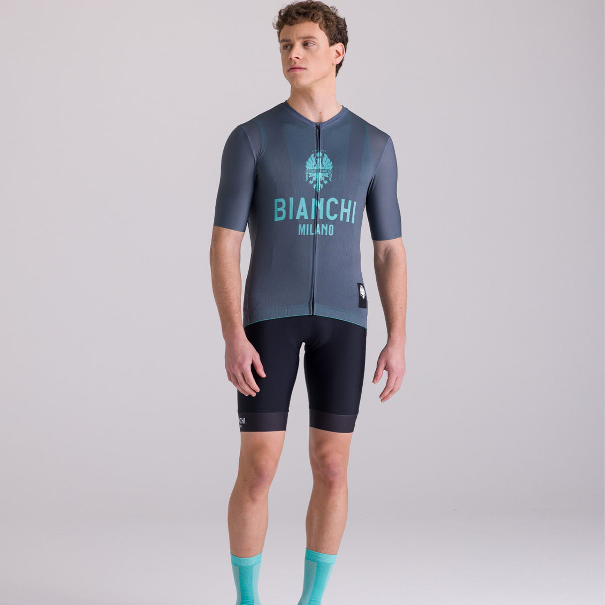 Maglia Bianchi Milano Classic - Grigio - Q