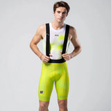 Salopette Gobik Absolute Print K10 Liquid Lime - Giallo - C