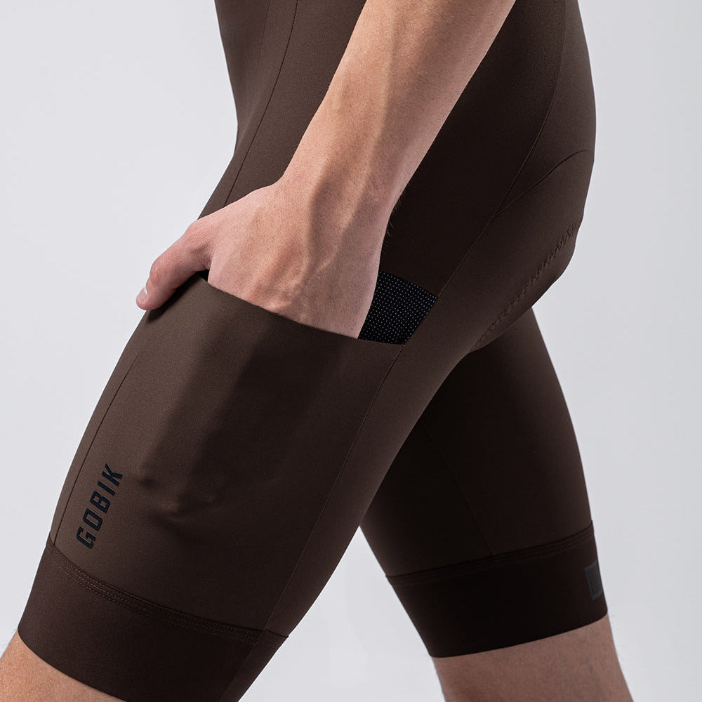 Salopette Gobik Grit 2.0 K10 - Marrone scuro - P