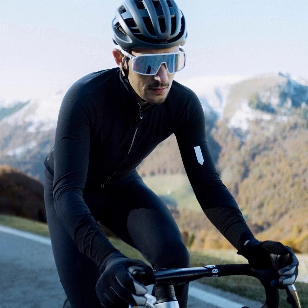 Maglia maniche lunghe Q36.5 Hybrid Que - Nero - P