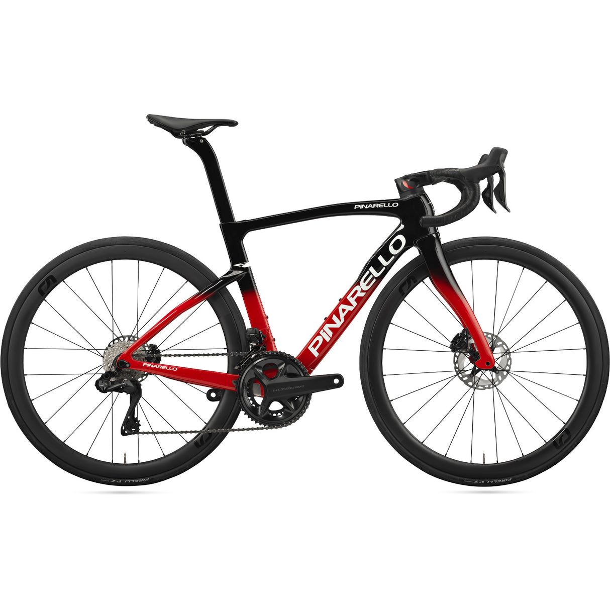 Pinarello F7 Disk Ultegra Di2 Ultra fast - Rosso - E