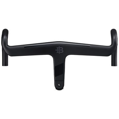 Manubrio integrato Black Inc Carbon 420mm Piega Aero - Nero - L