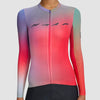 Maap Blurred Out Pro Hex 2.0 women long sleeve jersey - Red