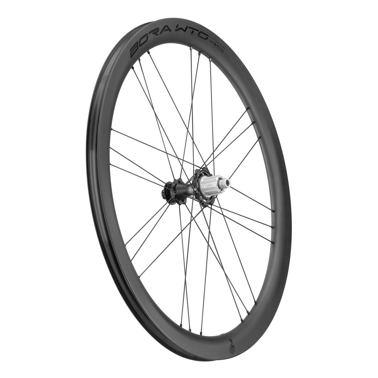 Paire de roues Campagnolo Bora WTO 45 C19 Tubeless Ready 2-Way Fit, Blanc pas cher Paire de roues Campagnolo Bora WTO 45 C19 Tubeless Ready 2-Way Fit, Blanc pas cher
