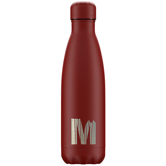 Maratona Dles Dolomites Thermal Water Bottle - Black Silver