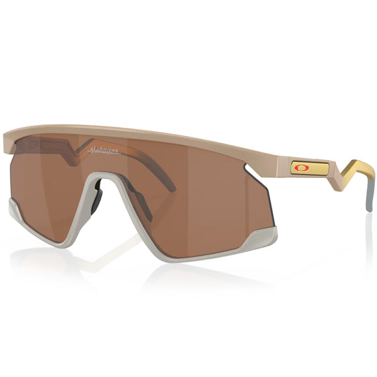 Oakley BXTR Patrick Mahomes II Glasses - Matte terrain tan prizm tungsten