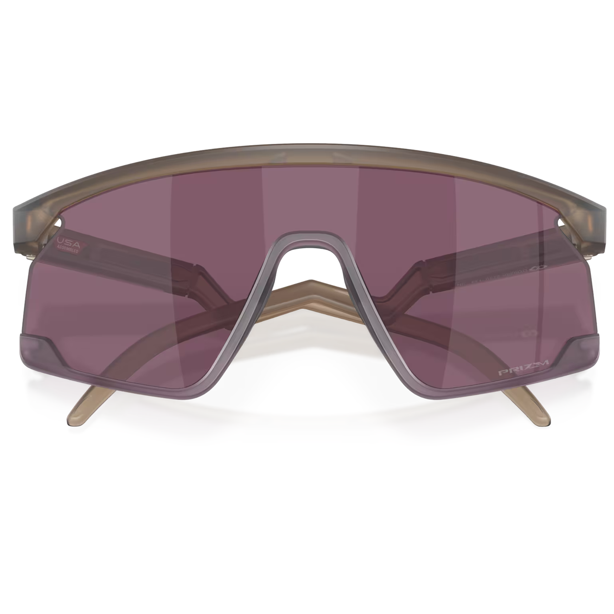 Oakley BXTR Obscura Sunglasses - Matte Brown Smoke Prizm Road Black