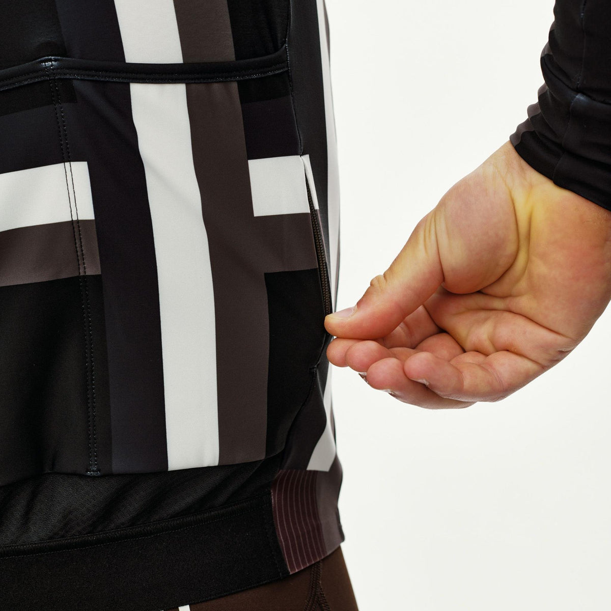 Langarm-Trikot Pas Normal Studios Mechanism AOP International - Grün