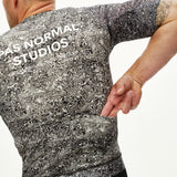 Maillot Pas Normal Studios Essential Light AOP Grain - Blanco roto