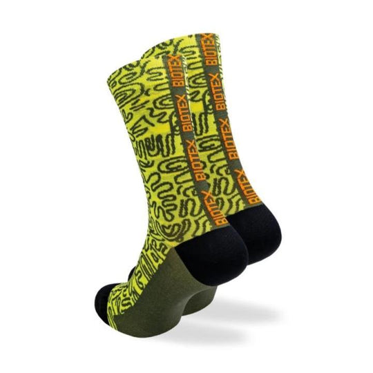 Biotex Pop socken - Gelb fluo