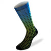 Biotex Smart Pois Socken - Blau grun