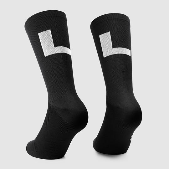 Assos Ego L socken - Schwarz