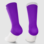 Calcetines Assos GT C2 - Violeta blanco