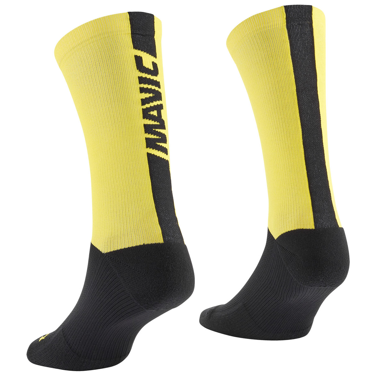 Calze Mavic Logo - Giallo nero - Q