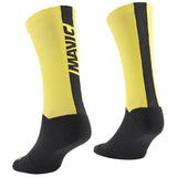 Calze Mavic Logo - Giallo nero - Q