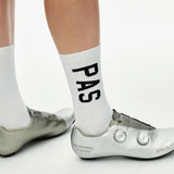 Chaussettes Pas Normal Studios Race - Blanc noir