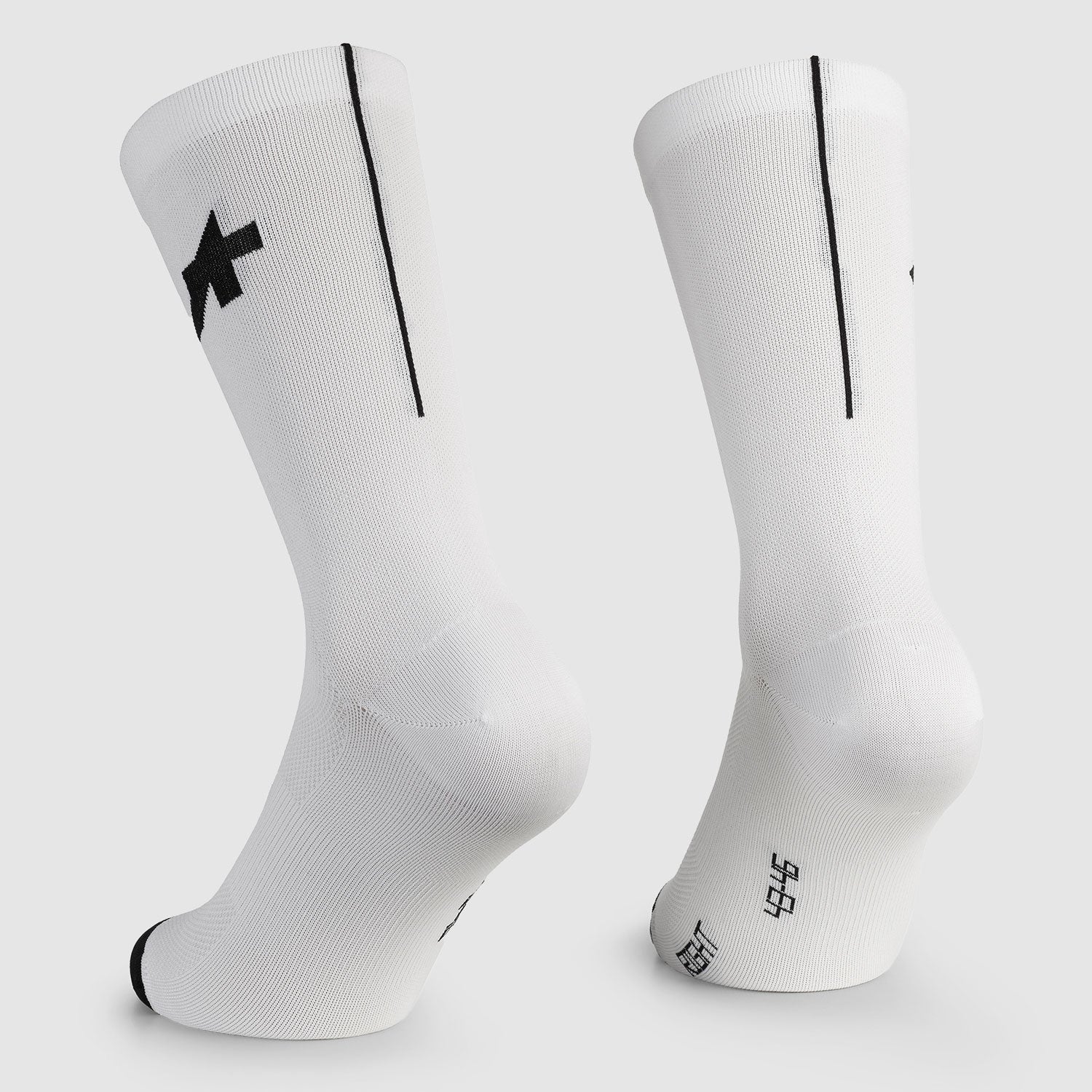 Calze Assos R S9 Twin Pack - Bianco - P
