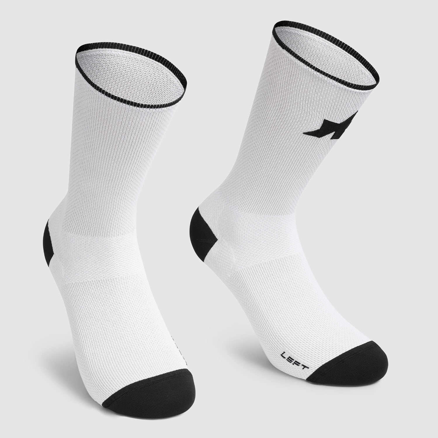 Calze Assos Endurance (Serie Bianca) - Bianche, Alte 6-8 Pollici, Per Strada E Gravel