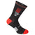 Chaussettes Rh+ Logo 20 - Noir rouge