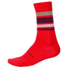 Endura Baabaa Merino Stripe socks - Red violet