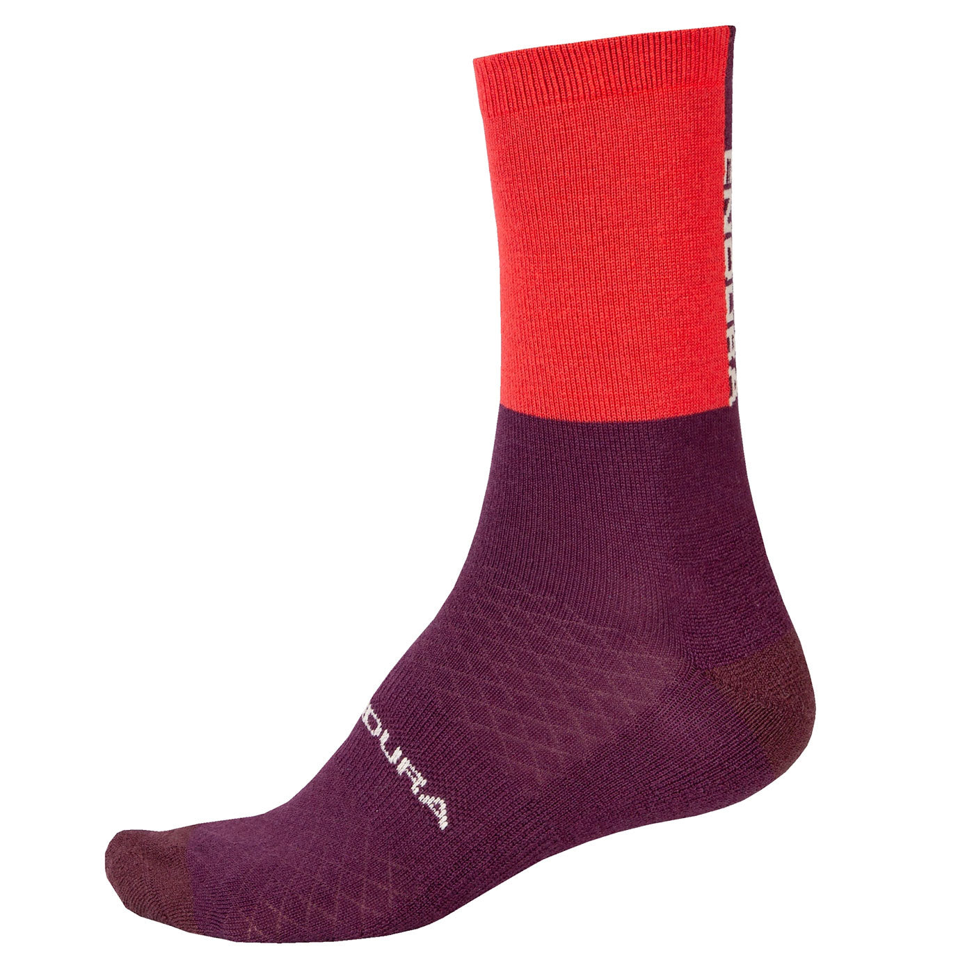 Endura Baabaa Merino Winter socks - Red violet