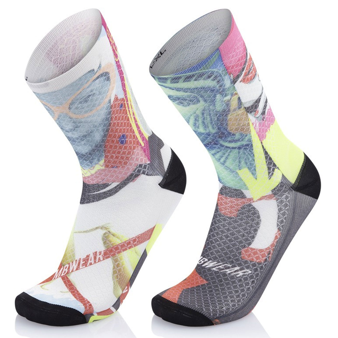 MBWEAR Calze Bright Socks Nido D'ape H15 - Taglia S/M - Bottega Bike MBWEAR Calze Bright Socks Nido D'ape H15 - Taglia S/M - Bottega Bike