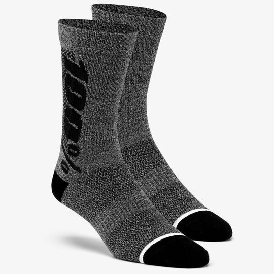 Chaussettes 100% RYTHYM Merino - Gris