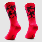 Assos Monogram Evo Socks - Red black