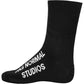 Couvre-chaussures Pas Normal Studios Logo Pre-Cut - Noir