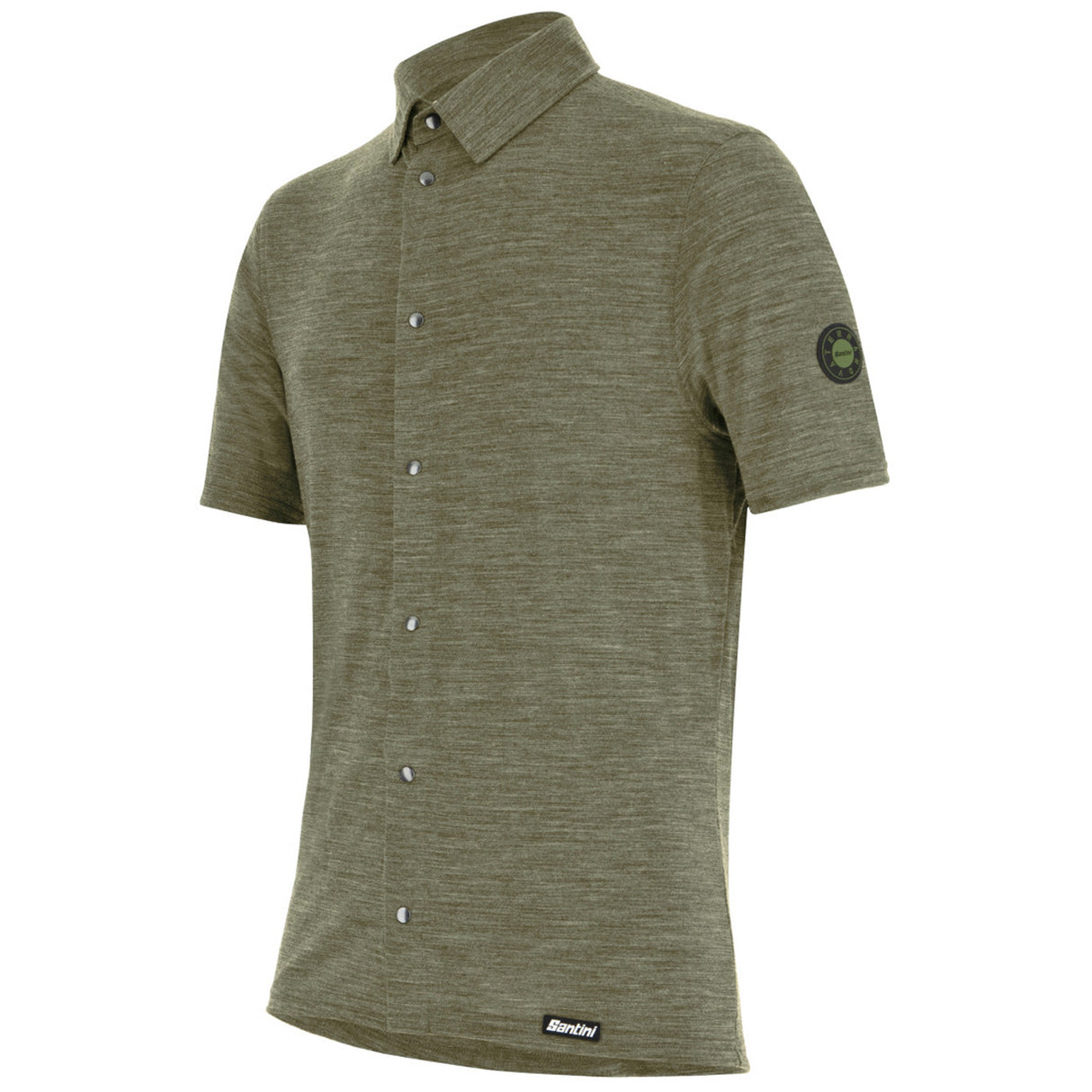 Camicia Santini Summer Gravel - Verde - N