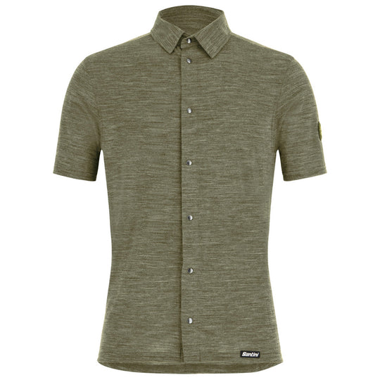 Camicia Santini Summer Gravel - Verde