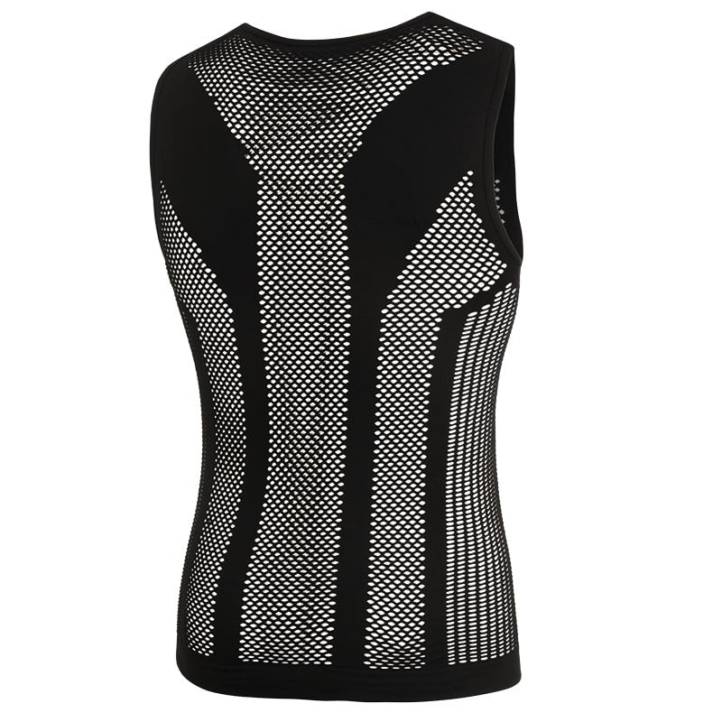 RED BRIDGE Maglietta Canotta Uomo Con Stampa Tatuaggio, Bianco E Nero, 100% Cotone, Per Palestra E Tempo Libero