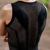 Maglia intima senza maniche Biotex Piuma - Nero - O