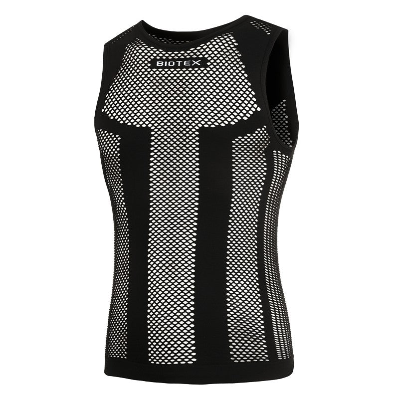 Maglia intima senza maniche Biotex Piuma - Nero - L