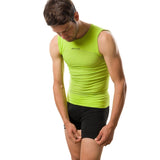 Maglia intima senza maniche Biotex + Carbon - Verde - B