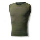 Maglia intima senza maniche Biotex + Carbon - Verde scuro - H