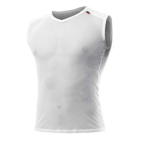 Maglia intima senza maniche Biotex Microrete Velo - Bianco - F