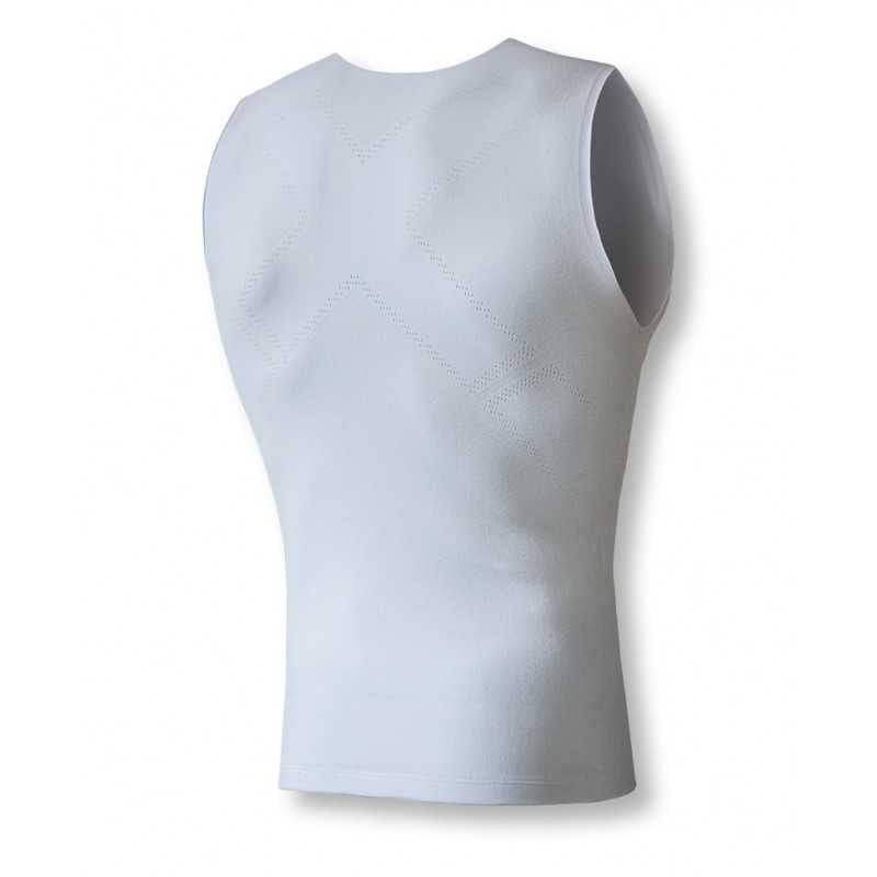 Maglia intima senza maniche Biotex Reverse - Bianco - F