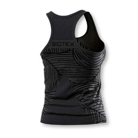 Maglia intima donna senza maniche Biotex Sprint - Nero - I